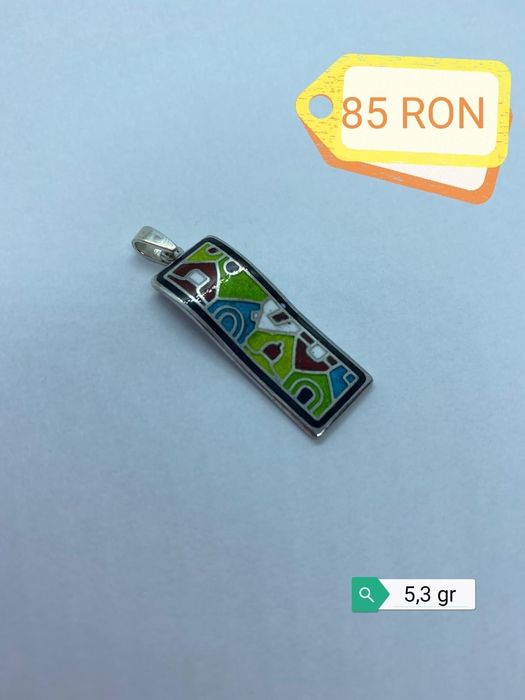 Pandantive noi Argint 925 - emailate (fara lant)