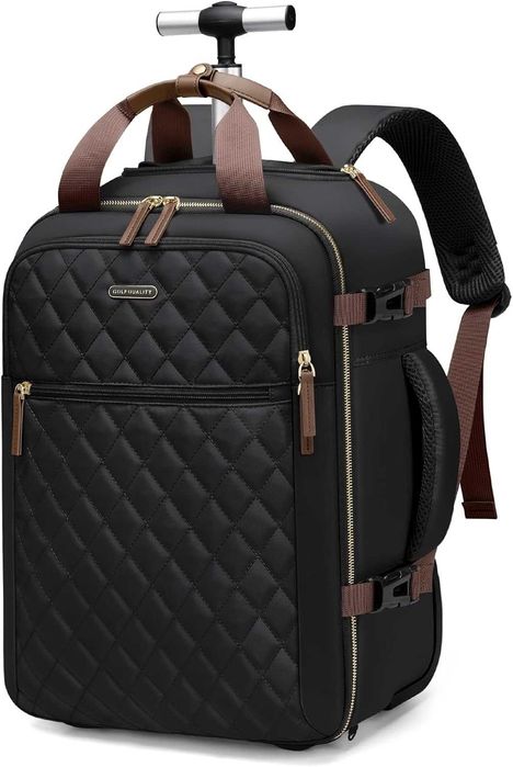 Rucsac Trolley 2 în 1 Golf Quality 35L Laptop 17 Inch Bagaj Cabina