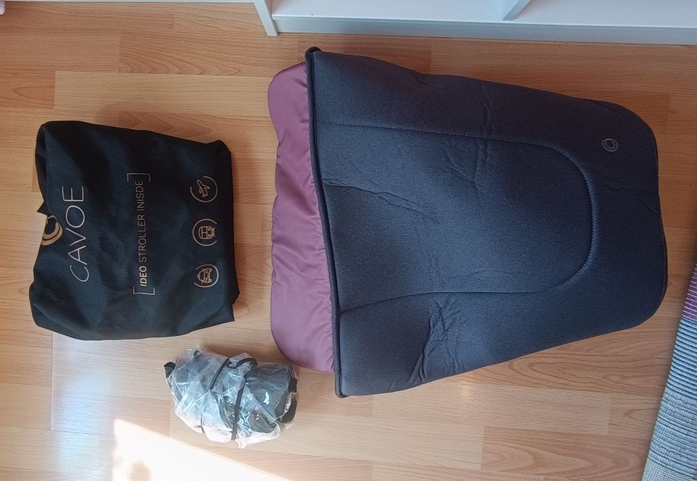 Cărucior Cavoe Ideo (0–22 kg) – compact, scaun rotativ 360°