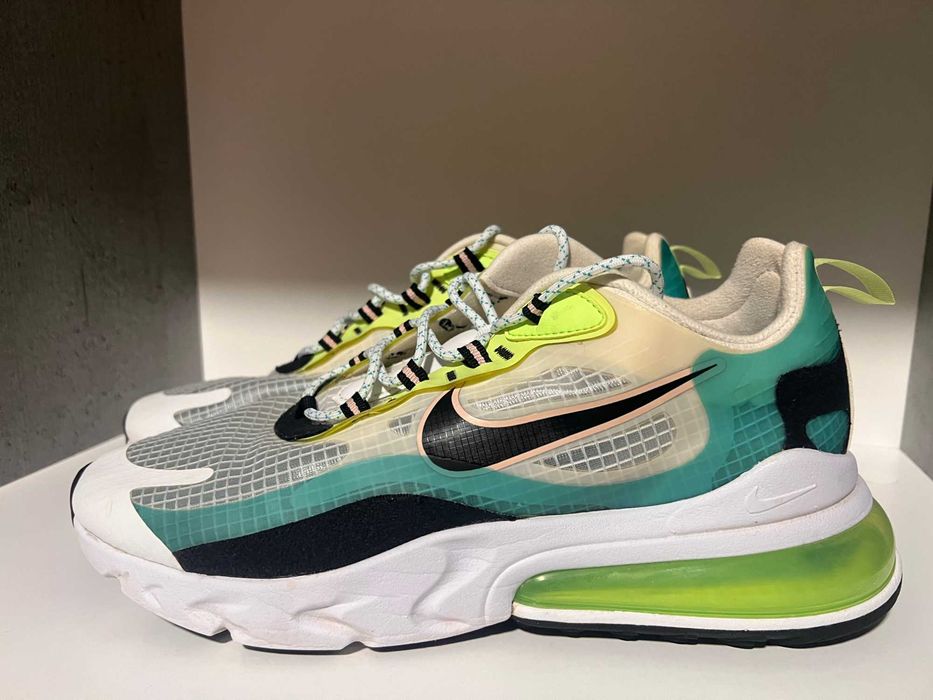 Adidasi Nike Air Max 270 React SE Oracle Aqua, Marime 43