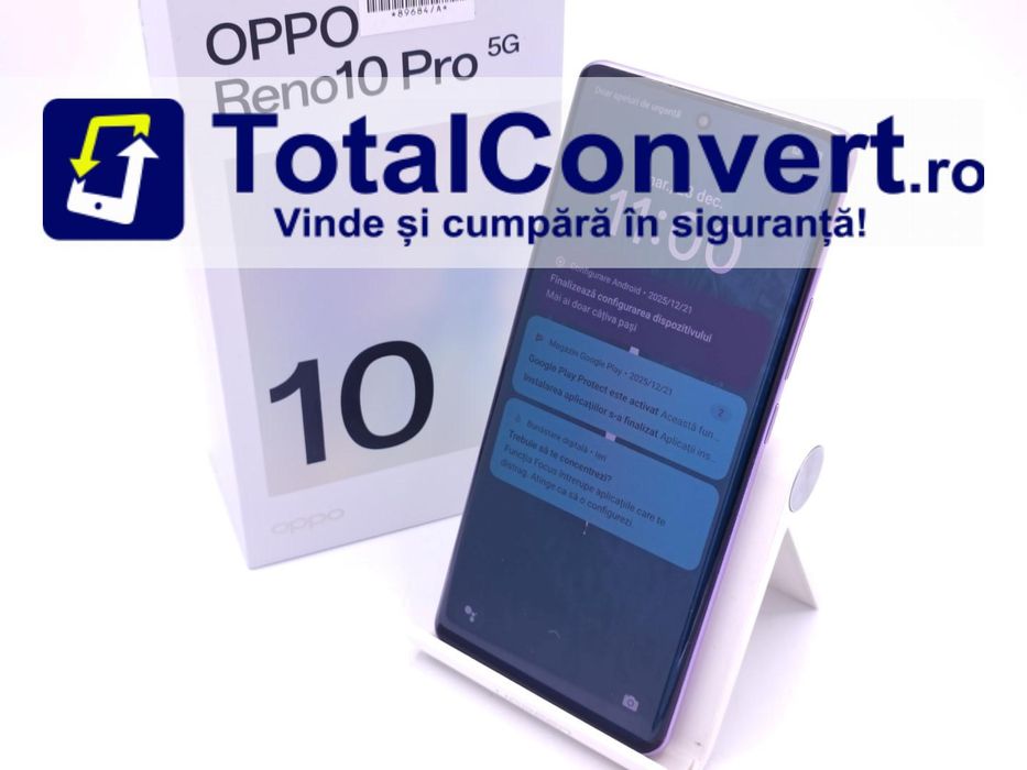 Oppo Reno10 Pro 5G 256GB Glossy Purple, Garantie 24 luni | #D89684
