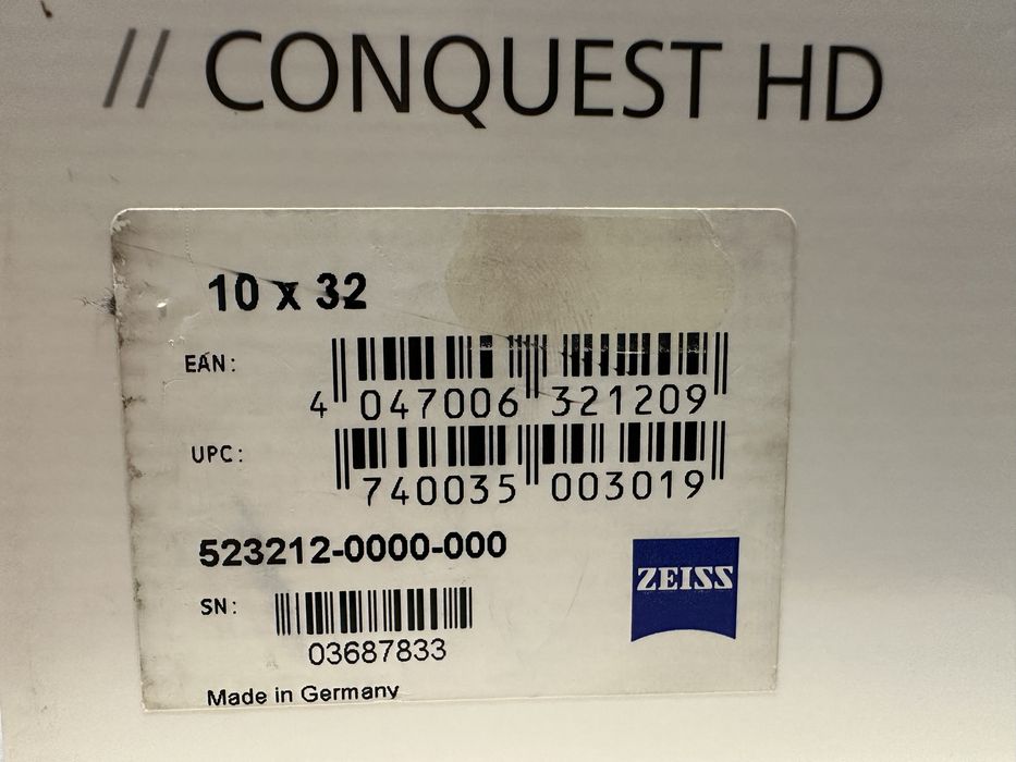 Бинокъл Zeiss Conquest HD 10x32