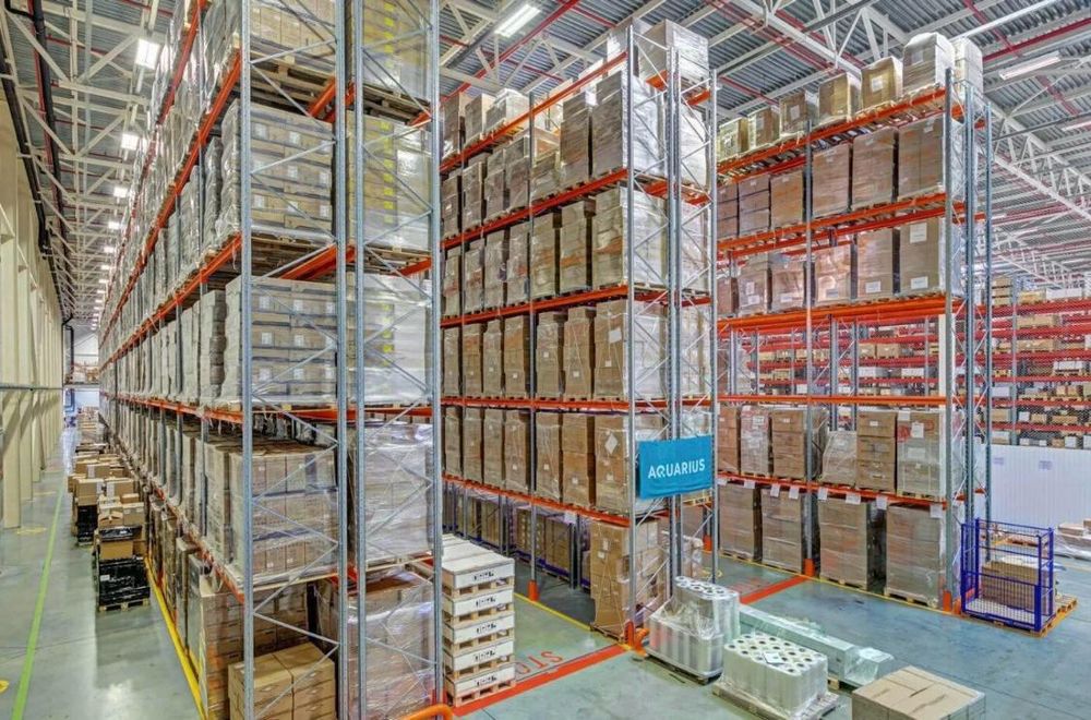 Rafturi metalice depozitare paleti