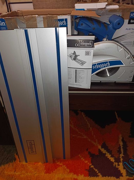 Ръчен потапящ циркуляр Scheppach PL55