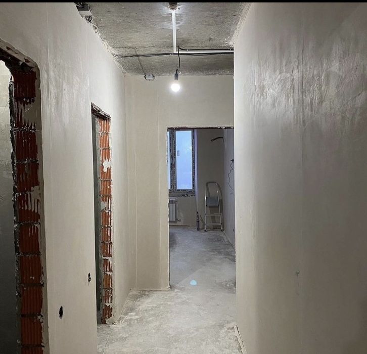 Механизириванная штукатурка стен