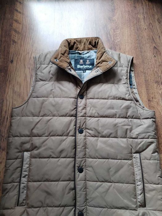 Barbour Mens Farnham Quilted Gilet - страхотен мъжки елек  р-р S