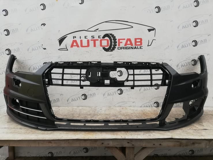 Bara fata Audi A7 4G C7 Facelift an 2015-2016-2017-2018 Gauri pentru 6 senzori si spalatoare farur