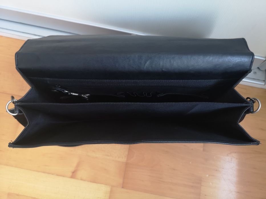 Servieta geanta acte laptop piele naturala umar