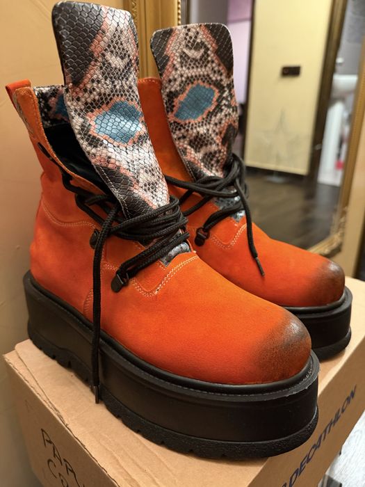 Ghete - bocanci - bari - orange