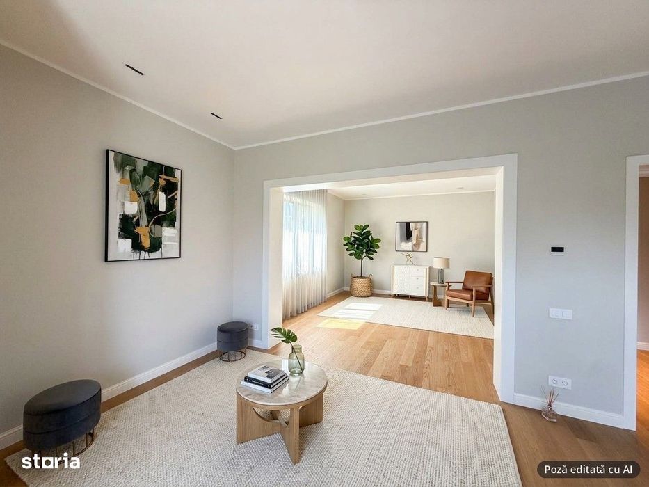 Apartament 3 camere + birou în vilă superbă | Strada Paris | Renovat i