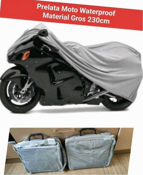 Prelata moto scuter , Husa Motocicleta Impermeabila lungime 230cm