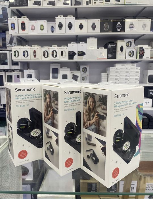 Петличный микрафон Saramonic U2 mikrafon petlichka Lark M2 hollyland