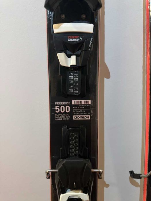 НОВИ ски Wedze Slash 100 165см + автомати Freeride 500