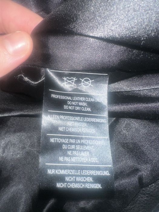 Jacket Biker Leather Harley Davidson 4XL