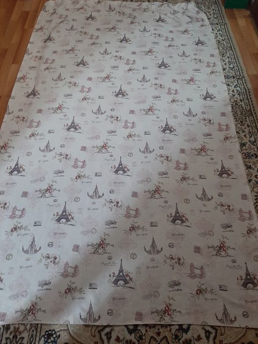 Продам тюль со шторами