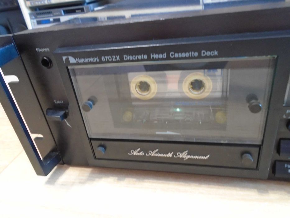 Nakamichi 670ZX 3-head Auto Azimuth Cassette Deck