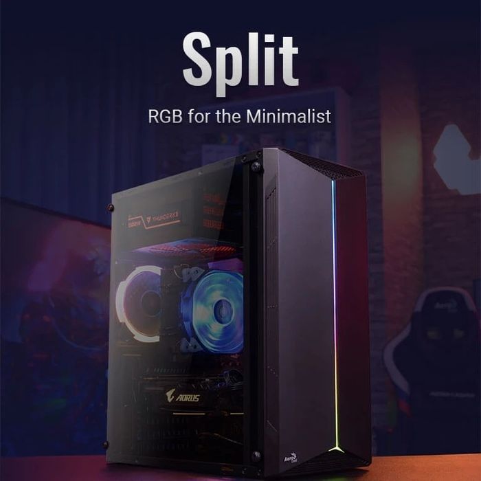 кейс ПК Aerocool RGB модели TALON и SPLIT