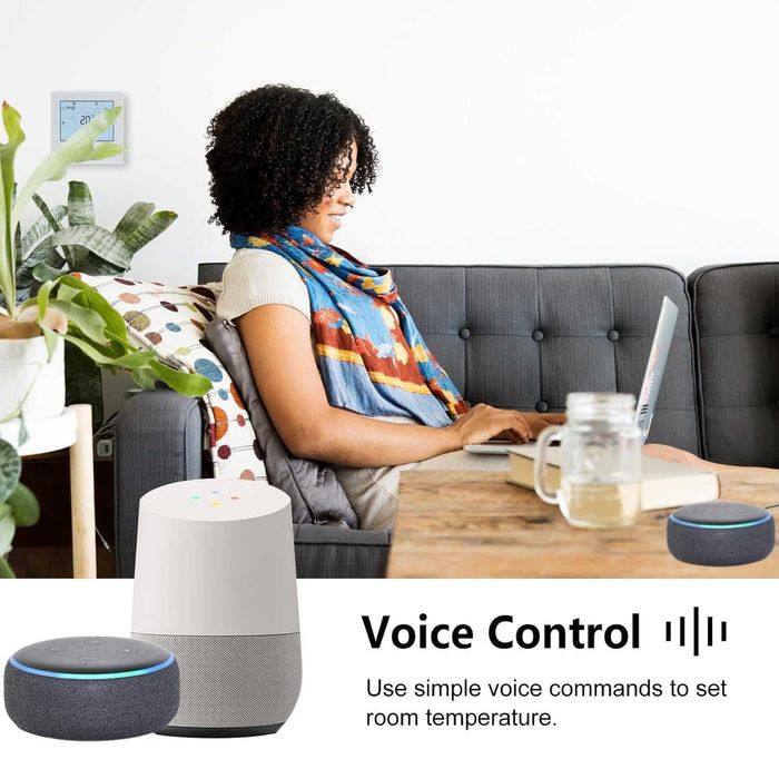 KETOTEK WiFi Smart Termostat Boiler 3A Alexa,TuyaSmart Life APPControl