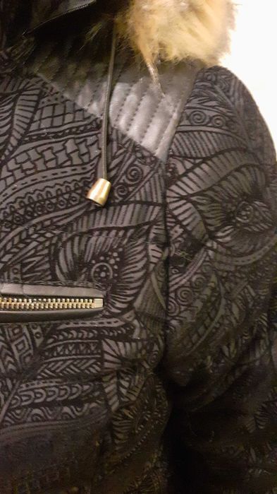 яке дамско зимно черно Короши Дизайн Испания Koroshi