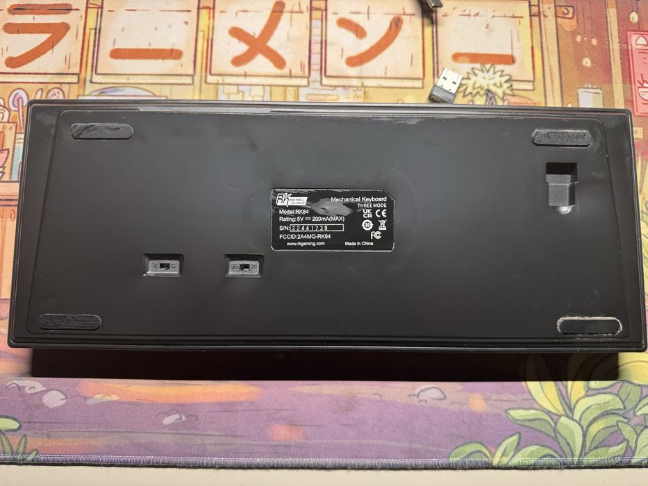 Tastatura gaming mecanica wireless Royal Kludge RK84 RGB Brown Switches
