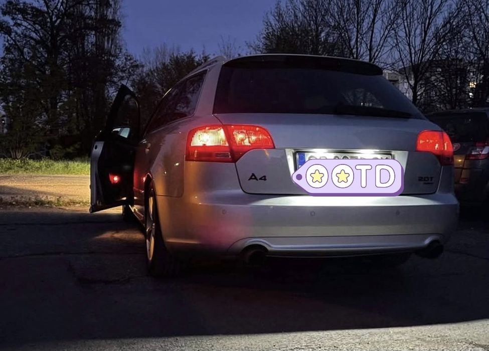 Led плафони за регистрационен номер Audi A3,A4,A5,A6,A8,RS4,RS5,RS6,B6
