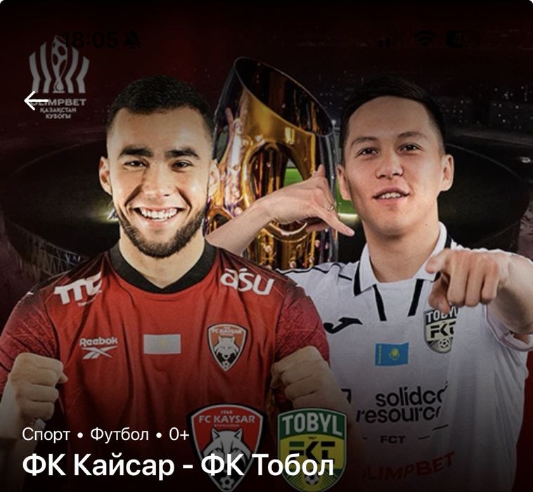 детский билет B5 сектор