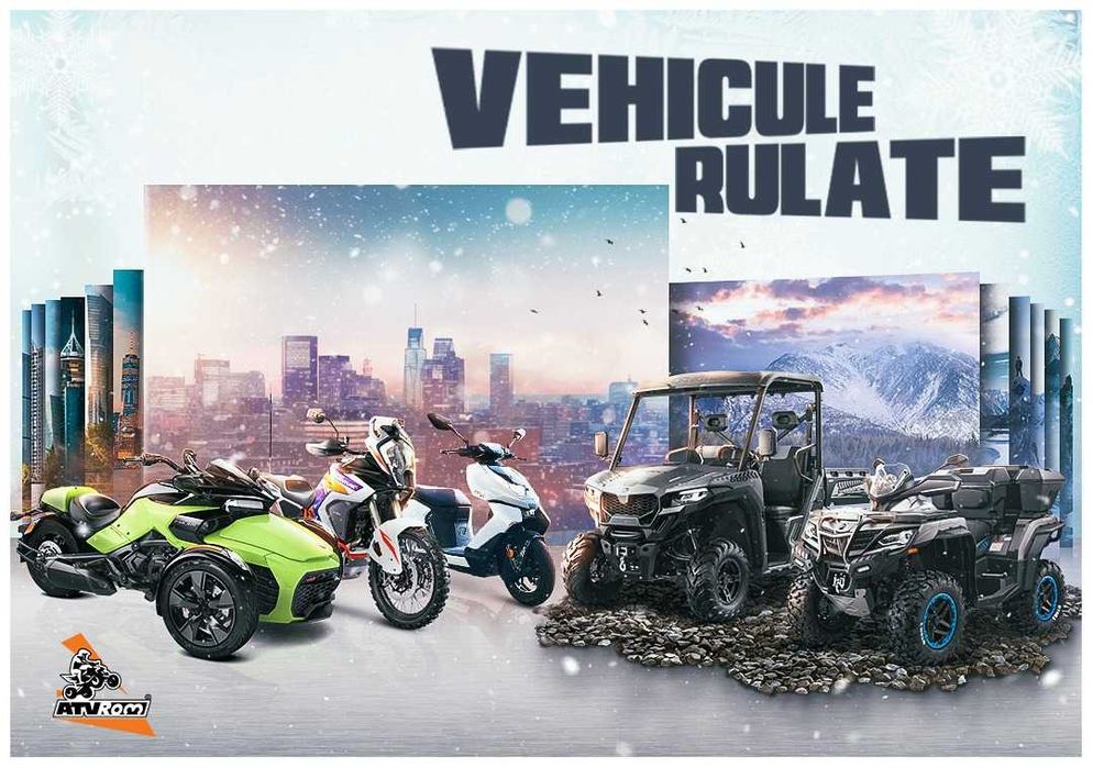VEHICULE RULATE (CFMOTO,KTM,Husqvarna,GasGas,Can-am,Silence)