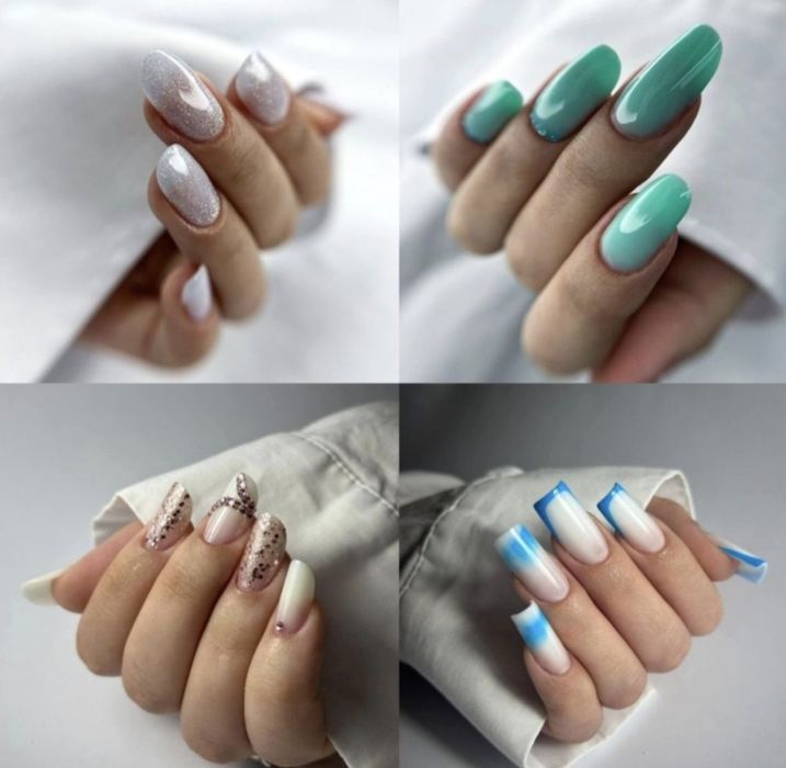 Deplasare si la Domiciliu Unghii cu gel oja semi unghii false tips con