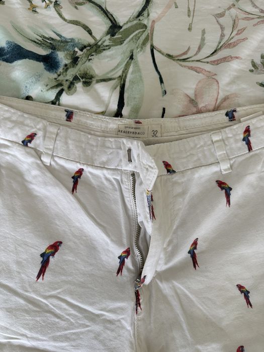 Мъжки комплект с папагали