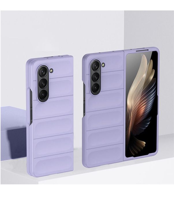 Samsung Z Fold 6 - Husa Fata Spate Soft Interior Alcantara