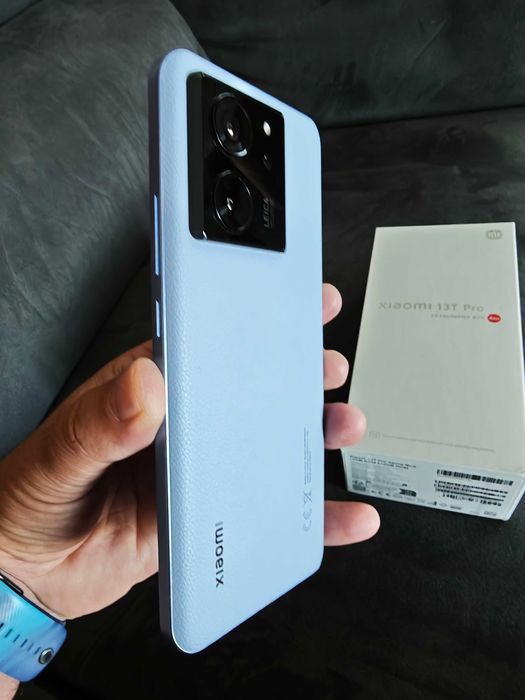 Telefon mobil Xiaomi 13T Pro, 12GB RAM, 512GB, 5G, Dual SIM, Alpine Blue