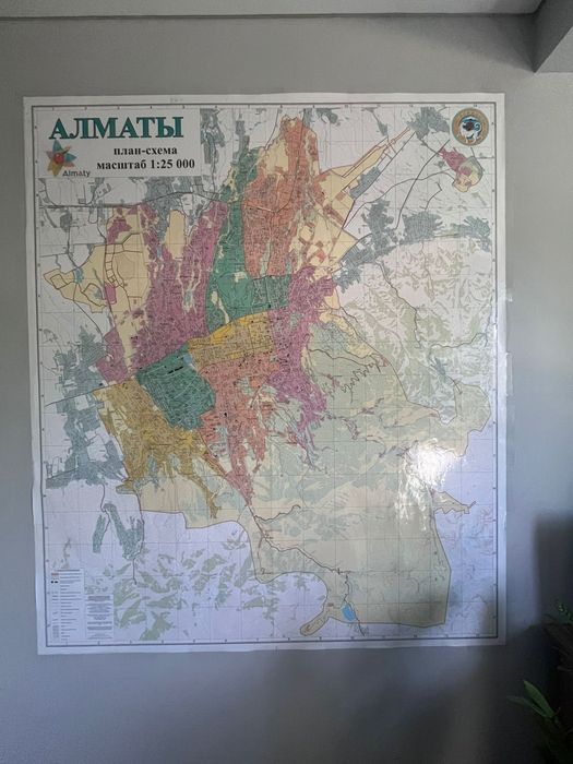 Продам карту Алматы