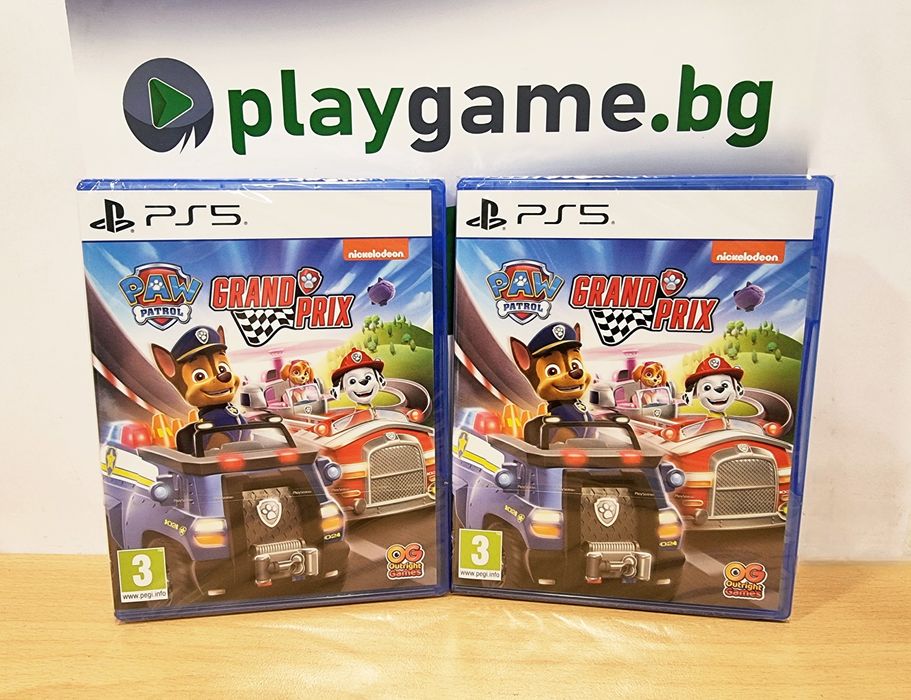 Paw Patrol Grand Prix Чисто нова игра за PS5