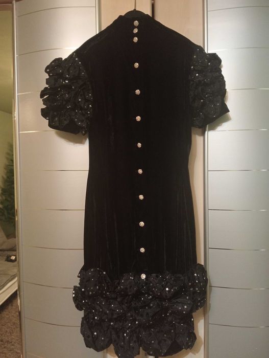 Rochie din catifea eleganta, mărime S