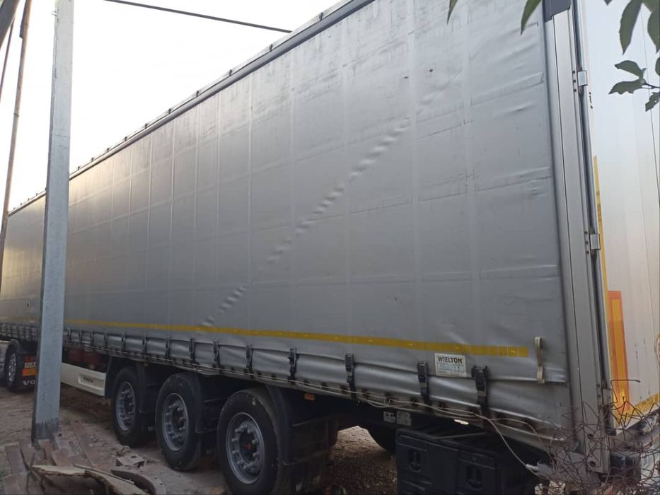 Вольво евро 6 2017 йил, прицеп Wielton 2018 йил холати аьло