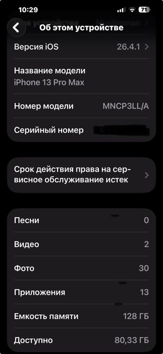 Iphone 13pro max 128гб
