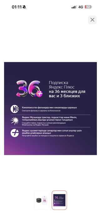Алиса мини с подпиской