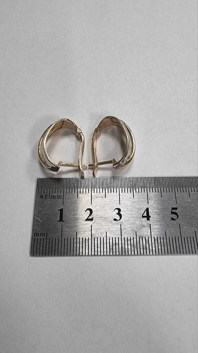 ***ТОП МОДЕЛ*** Златни обеци 14К 5,35 грама