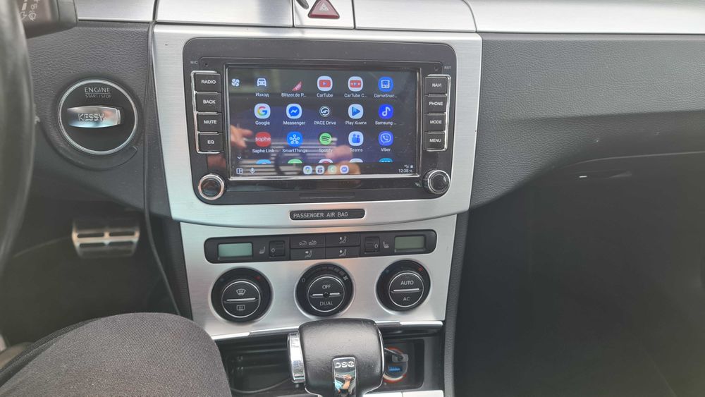 VW Passat B6, безключово отваряне и запалване