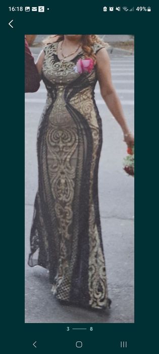 Rochițe elegante de seara mărimea 42 purtate o singura data