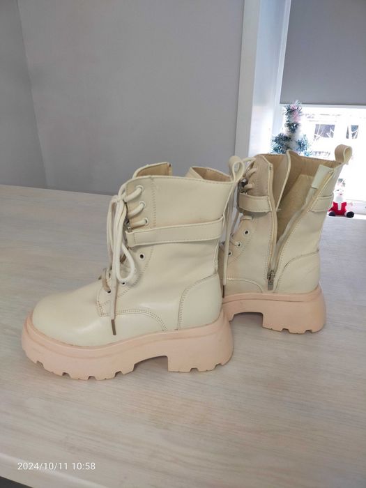 Сапоги демисезонные для девочки размер 36