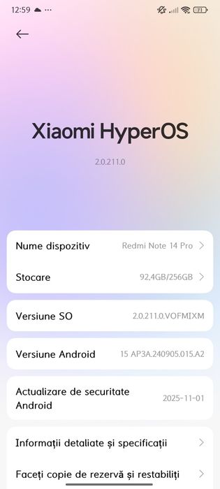 Xiaomi redmi note 14 pro