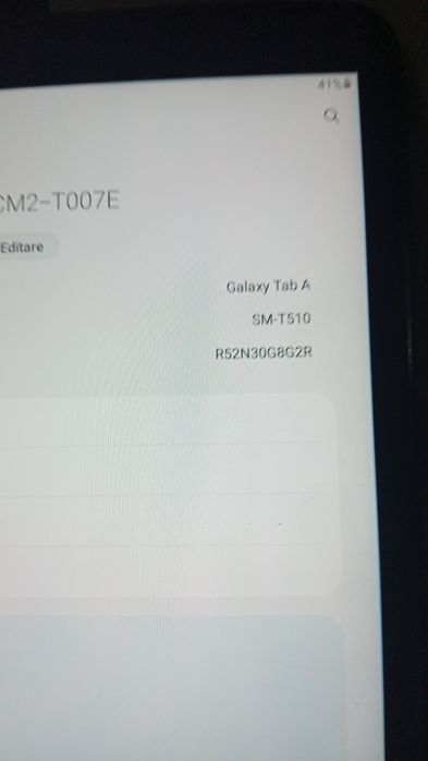 Samsung tab A (wifi)
