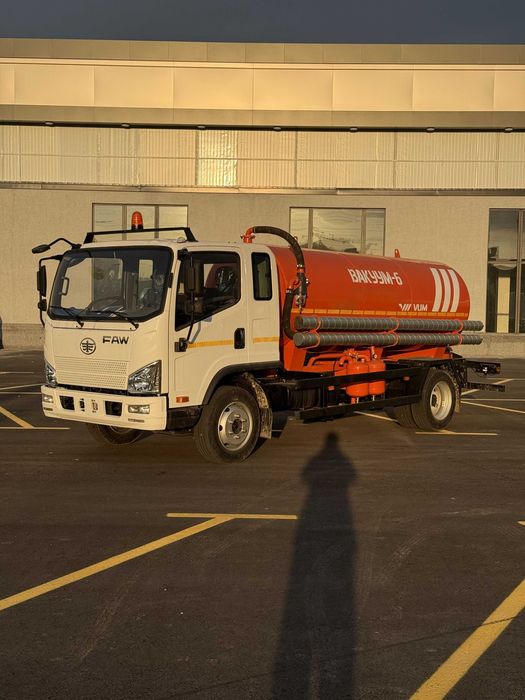 Сотувга тайёр!!! Ассенизационная машина FAW Tiger V 6м³
