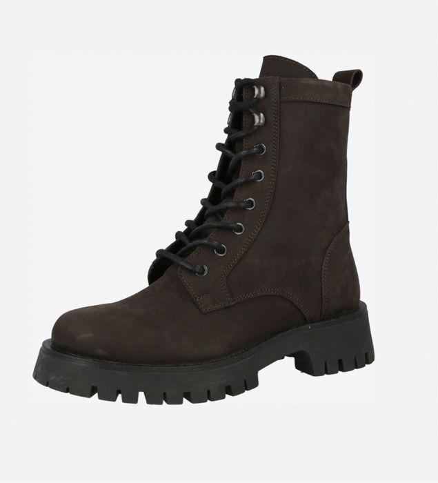 Karolina Kurkova Boots ОРИГИНАЛНИ дамски боти/кубинки/велур - 38