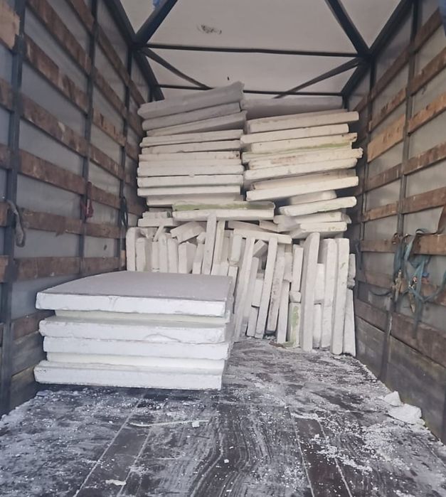 Пенопласт 10 см.