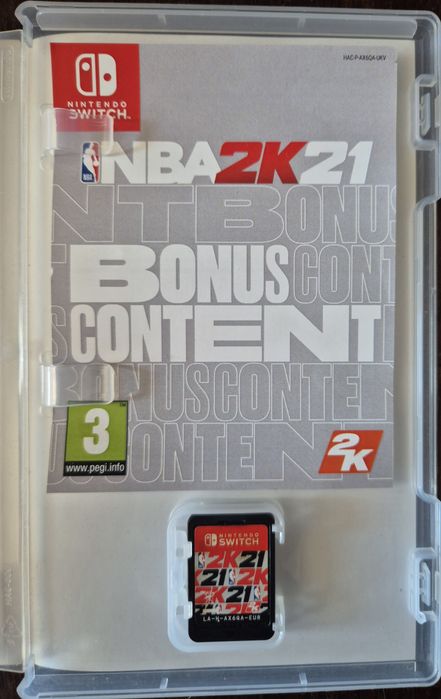 NBA 2K21 – Nintendo Switch (катридж + кутия)