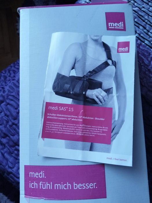 Orteză de umăr medi SAS 15 - Abducție 15 grade - Nouă