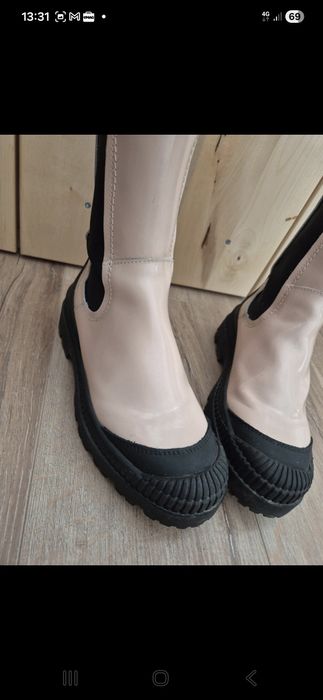 Ghete înalte piele 37