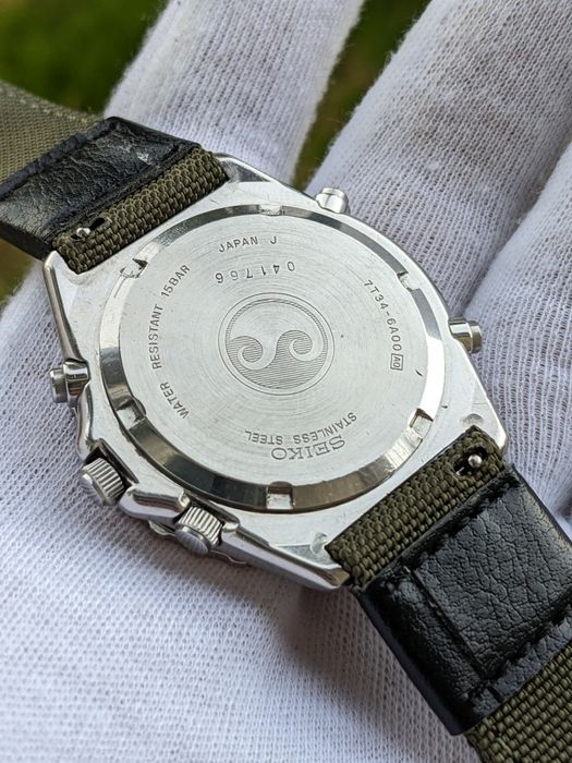 Seiko Flightmaster 7t34-6a00 / Отлично Работещ